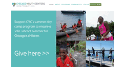 Desktop Screenshot of chicagoyouthcenters.org